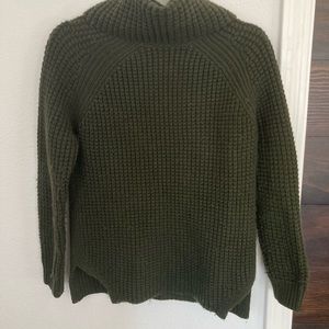 Sandro Cable Knit Turtleneck Sweater
